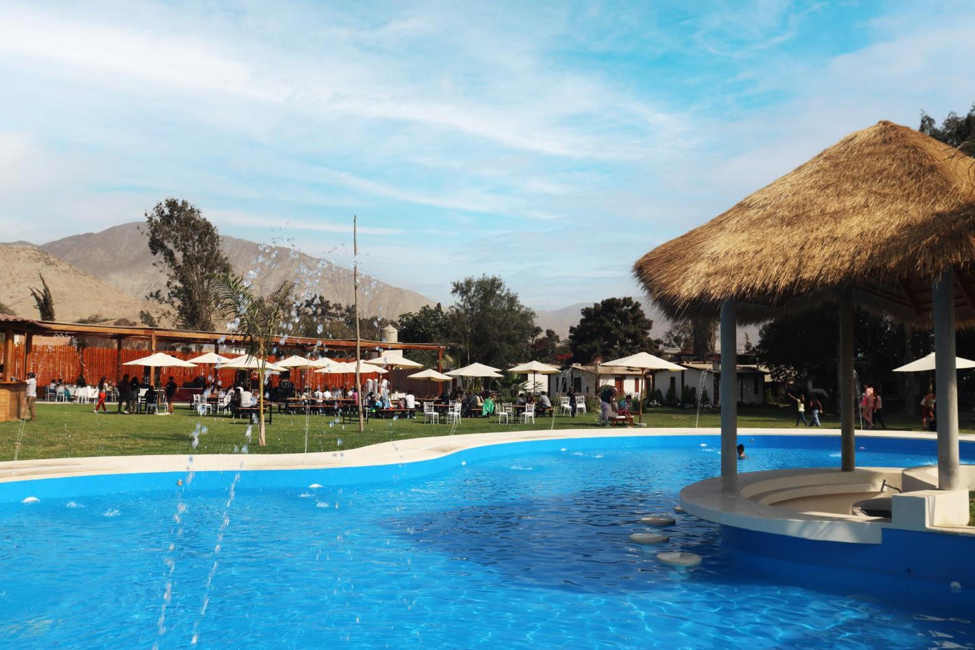 Los Andes - Restaurant & Bungalows Cieneguilla Buitenkant foto