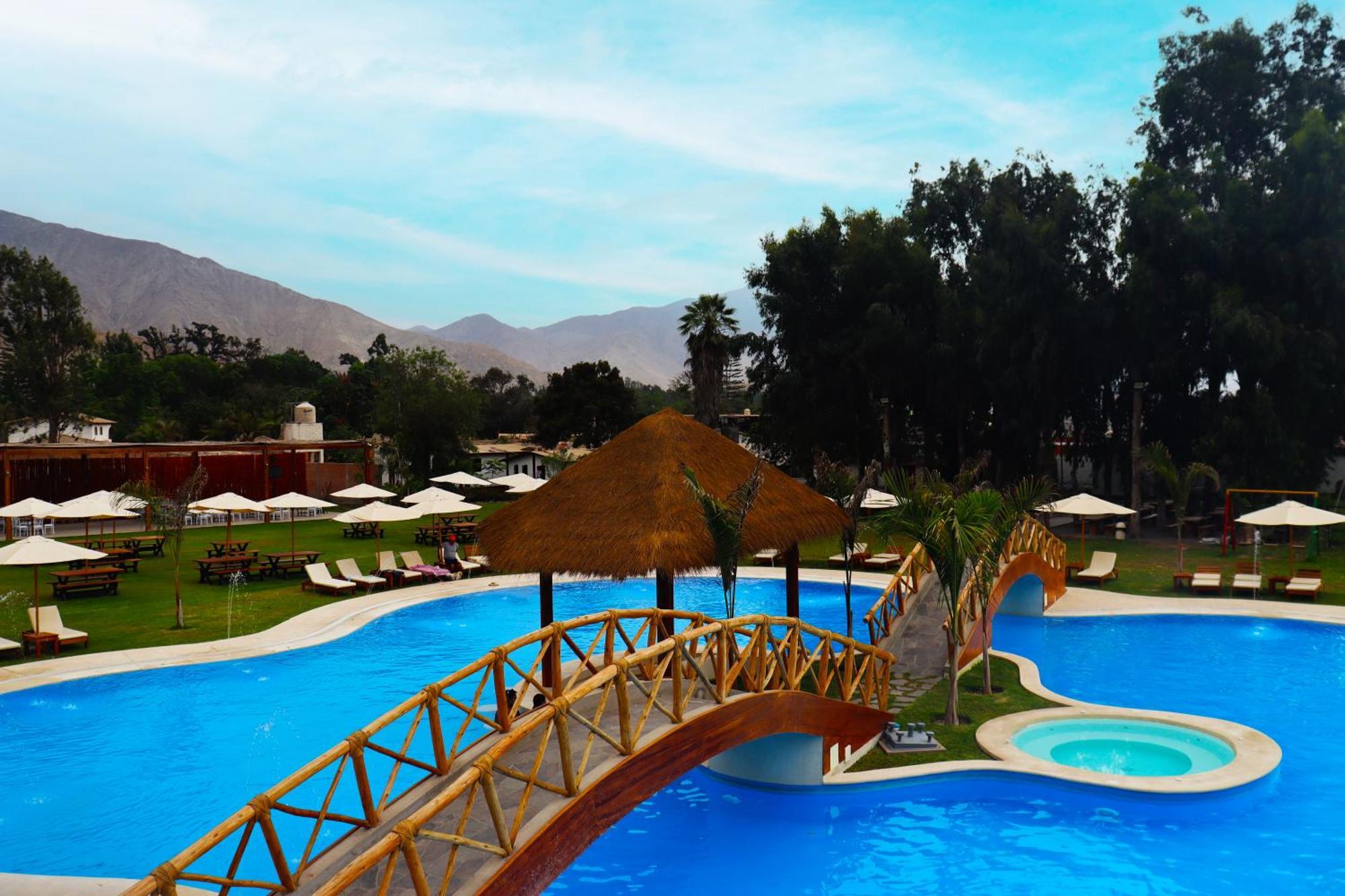 Los Andes - Restaurant & Bungalows Cieneguilla Buitenkant foto